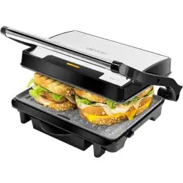 Parrilla Eléctrica Antiadherente 1500 W ROCK`NGRILL 1500 RAPID CECOTEC 3065 - Pequeños Electrodomésticos