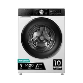 Lavadora Hisense 9kg 1400rpm WiFi Clase A+++ Vapor WFBS9O43 - Electrodomésticos