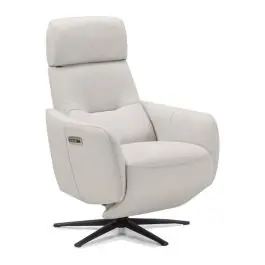 Sillón Relax Eléctrico de Piel con 2 Motores y USB RENNES - Sillones