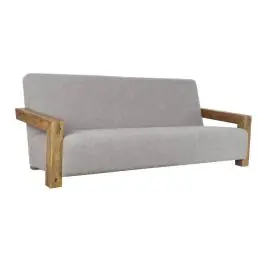 Sofá en Madera Reciclada Tapizado en Poliéster MB-207606