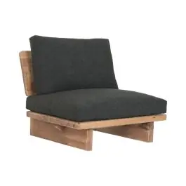 Sillón de Madera Reciclada y Pino Envejecido MB-222933