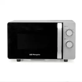 Microondas Sin Grill 20 L 700 W Silver ORBEGOZO MI2062CE - Pequeños Electrodomésticos
