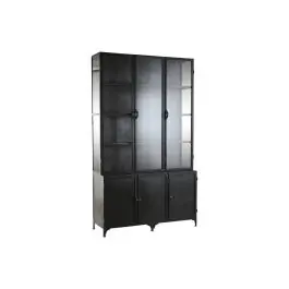 Vitrina de Metal XXL con Puertas de Cristal y Metal MB-217961