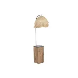 Lámpara de Pie Teca Hierro 160cm LA-223728