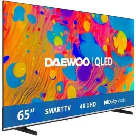 Televisor QLED 65” 4K UHD Smart TV VIDAA DAEWOO 65DM55QV - TV y Electrónica