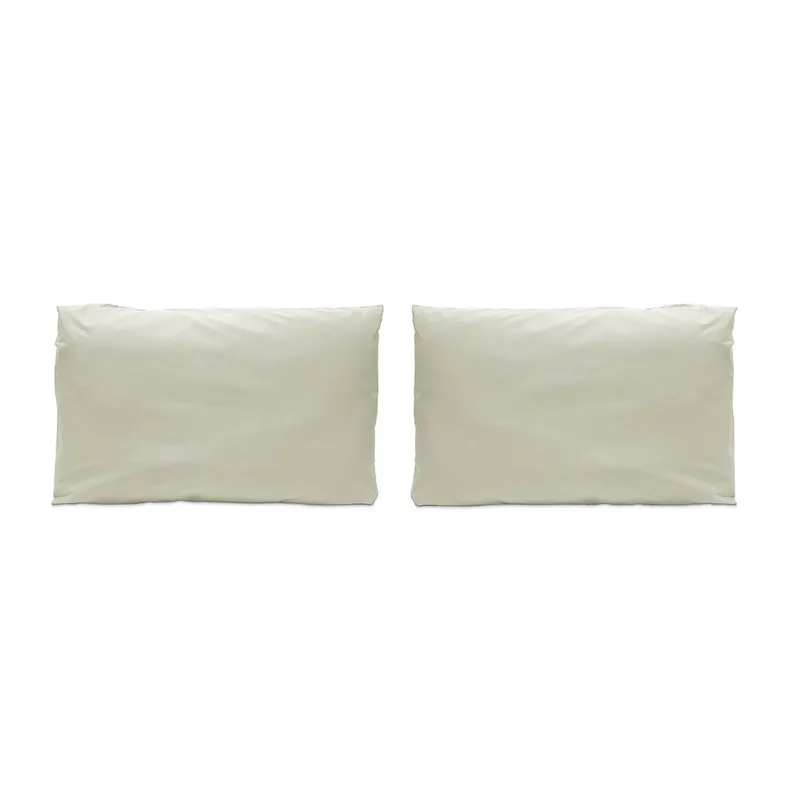 2 Fundas de almohada 100% algodón PURE 50x75 cm Denim - Textil