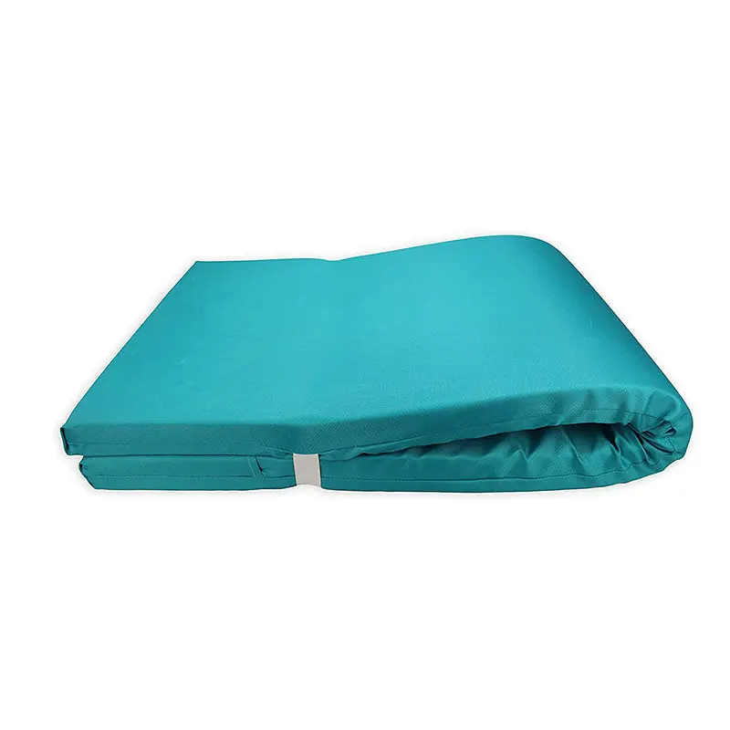Colchón para Tumbona Impermeable 180x60x6 cm Azul Acomoda Textil. - Jardín