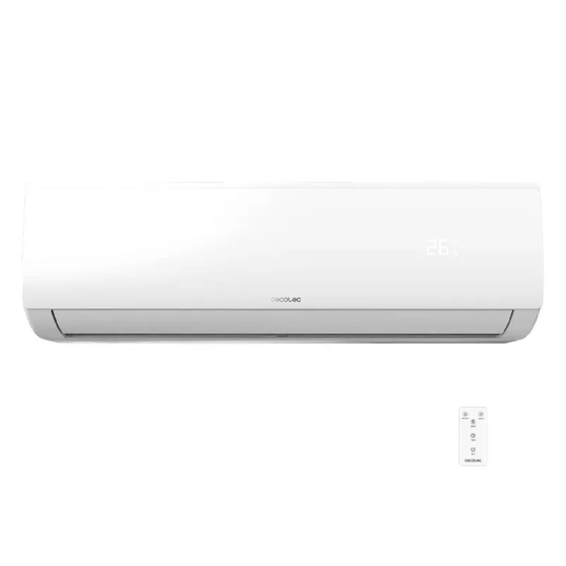 Aire Acondicionado Split AirClima 12000 Smartfresh. 12000 BTU, Motor DC, Bomba de calor, Mando a distancia Cecotec - Electrodomésticos