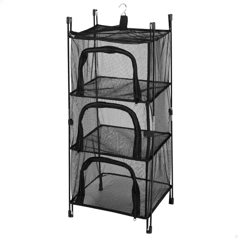 Aktive Organizador armario colgante, desmontable y plegable c/3 niveles - Jardín