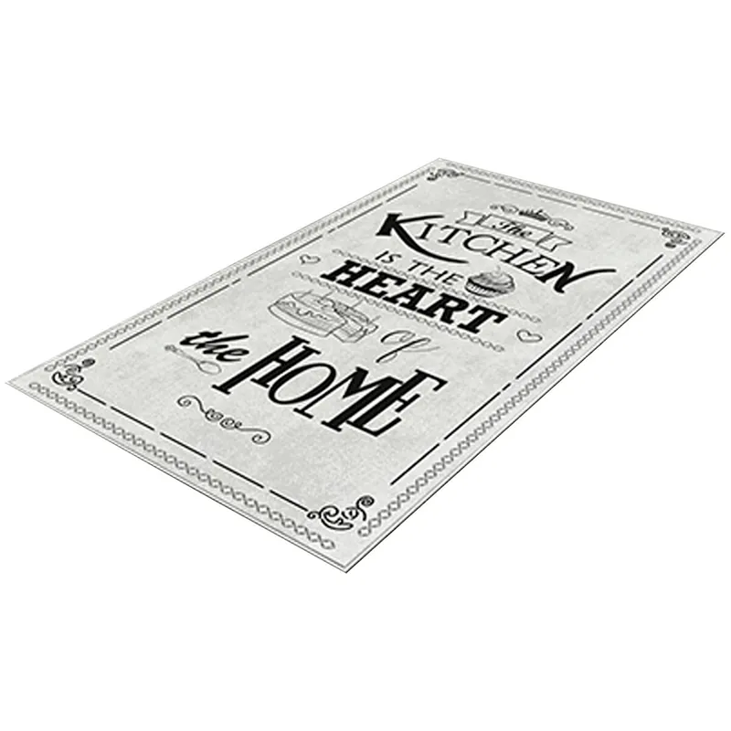 Alfombra De Poliester Estampada 100 X 200Cm - Textil
