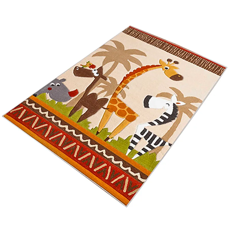 Alfombra De Poliester Estampada 160 X 230Cm - Textil