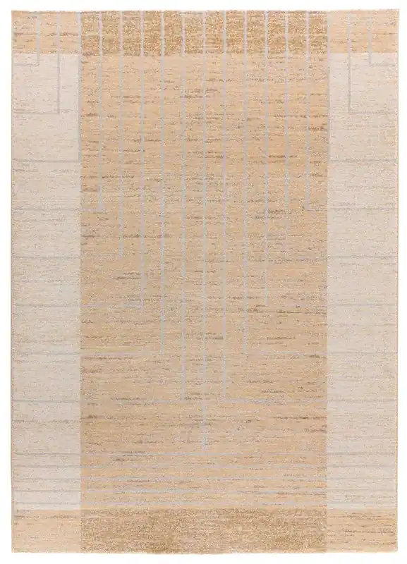 Alfombra de estilo étnico beige CRAFT, 160x230 cm - ATTICGO