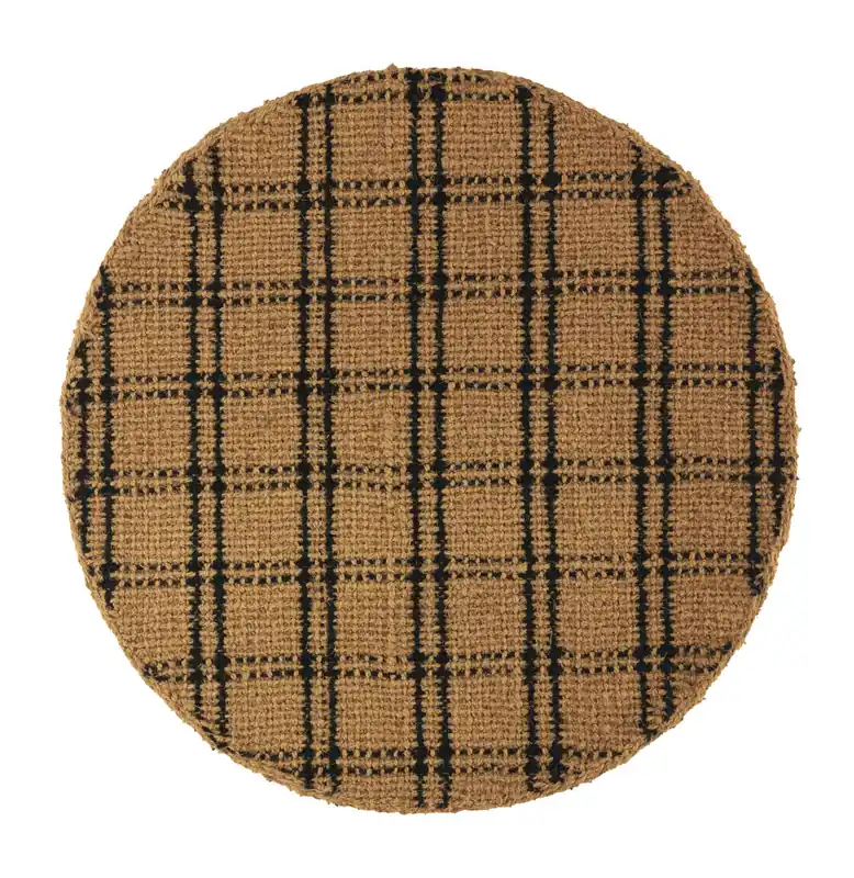 Alfombra de fibra de coco 210 cm diám. - Textil