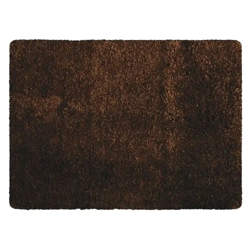 Alfombrilla De Microfibra, Chocolate - Msv