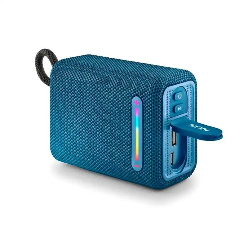Altavoz portátil NGS Roller Furia 1 15W True Wireless Stereo azul - Electrónica