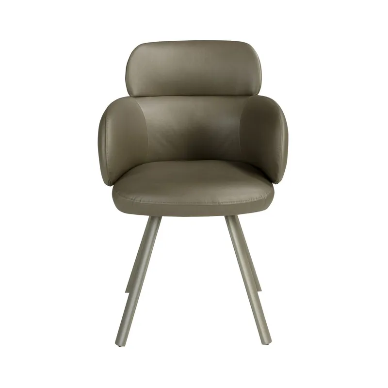ANGEL CERDA Silla giratoria polipiel - Muebles