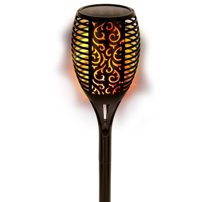 Antorcha solar luz LED efecto fuego Aktive - Decoración