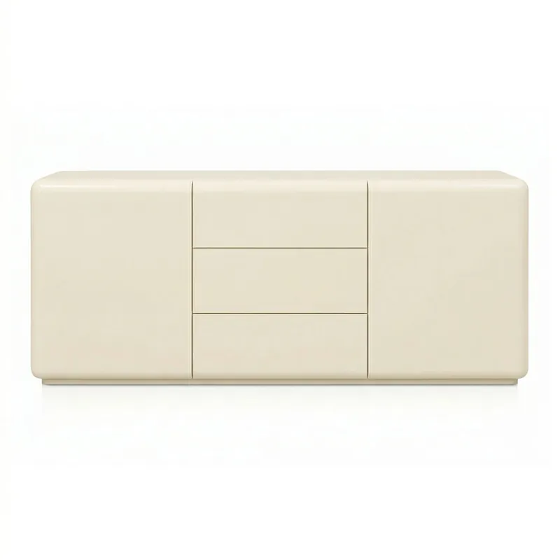 Aparador 2 puertas beige HOLLOWAY - Muebles