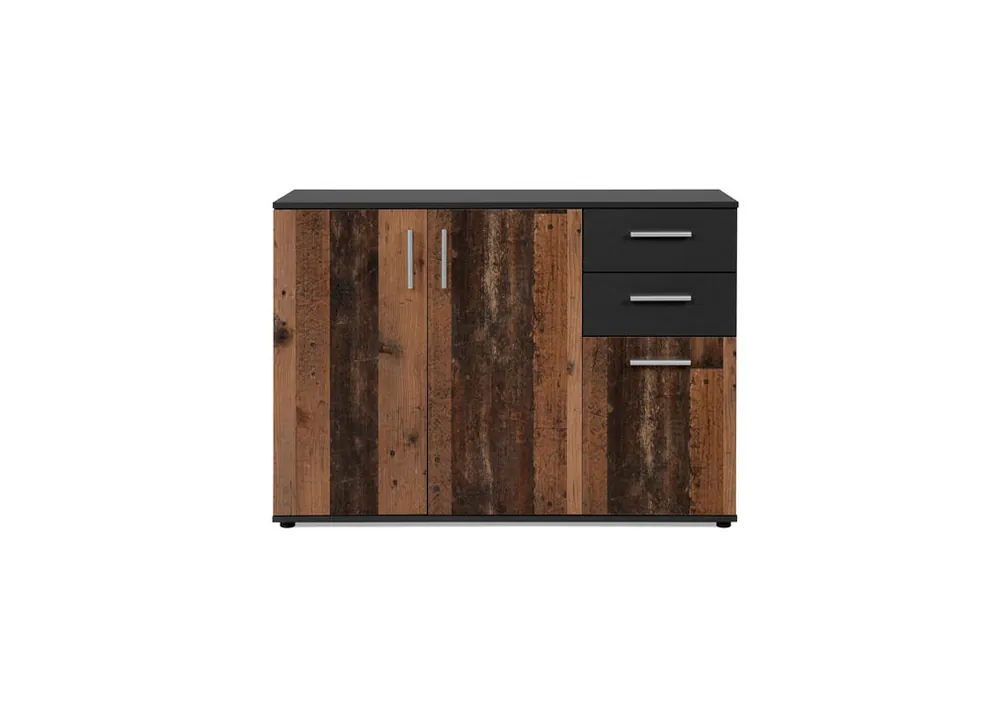Aparador 3 puertas 2 cajones vintage BETTY - Muebles