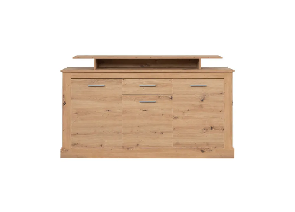 Aparador 3 puertas y 1 cajón ARESE blanco - Muebles