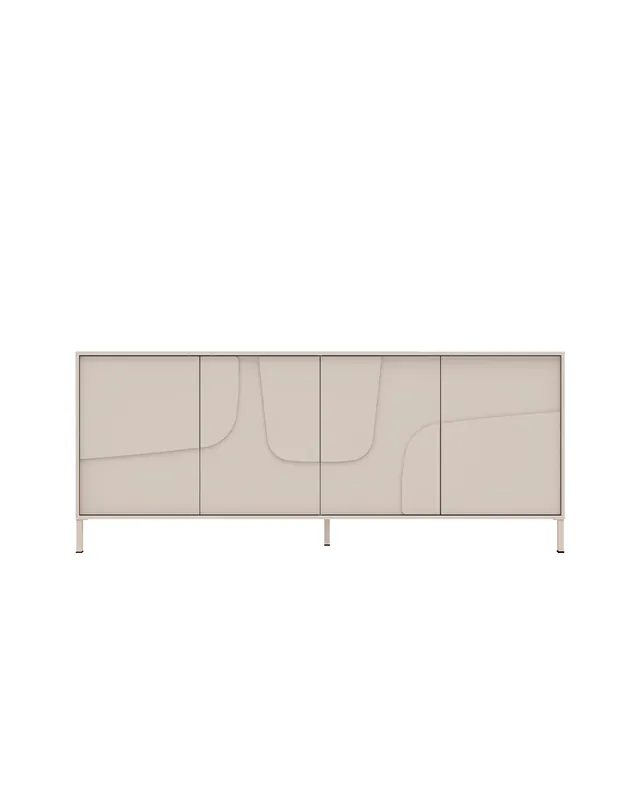 Aparador 4 puertas cashmere CAMILLE - Muebles