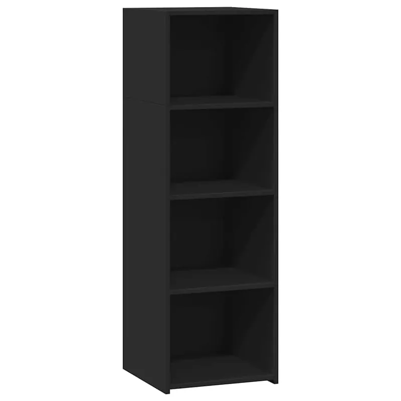 vidaXL Aparador alto madera de ingeniería gris hormigón 40x41x124 cm - Muebles