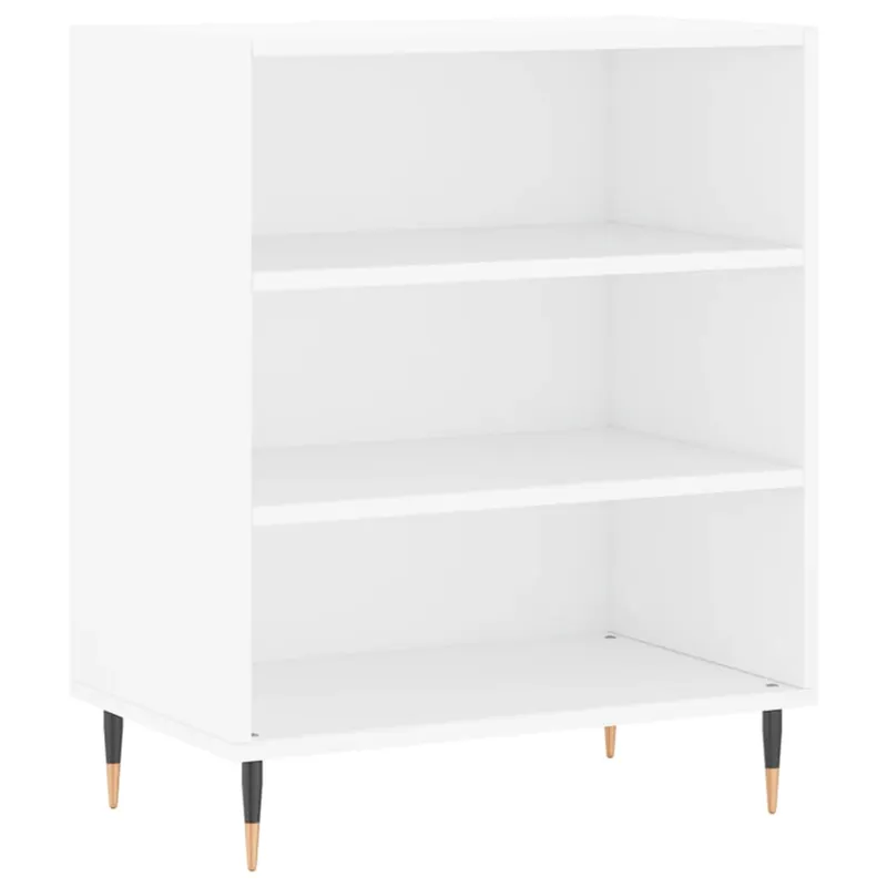 vidaXL Aparador madera de ingeniería gris hormigón 57x35x70 cm - Muebles