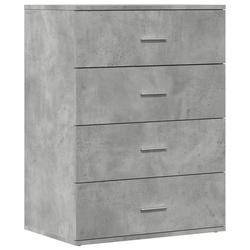vidaXL Aparador de madera de ingeniería roble Sonoma 60x39x80 cm - Muebles