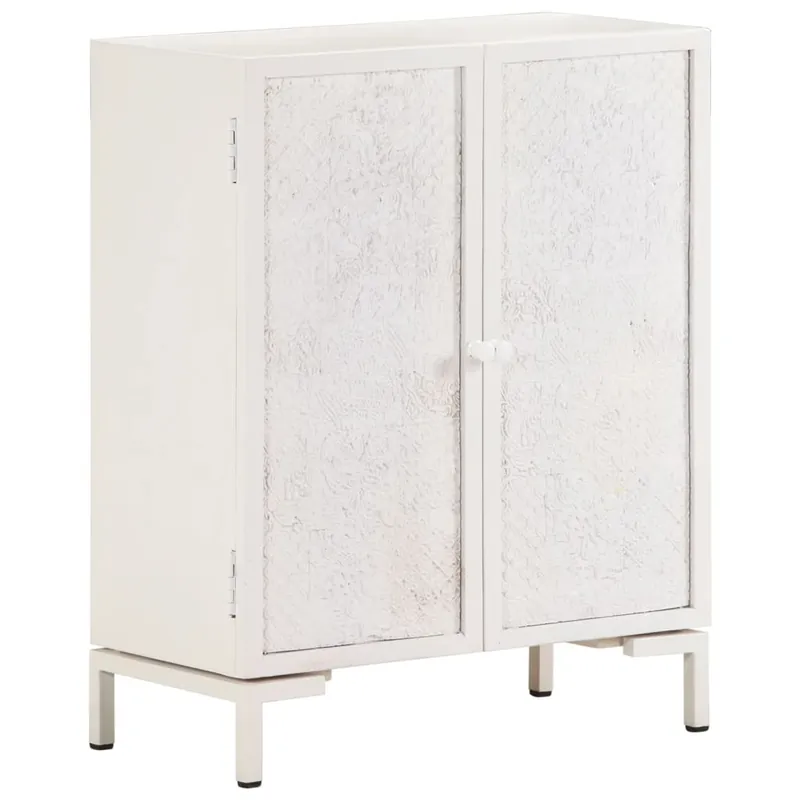 vidaXL Aparador de madera maciza de mango 60x30x76 cm - Muebles