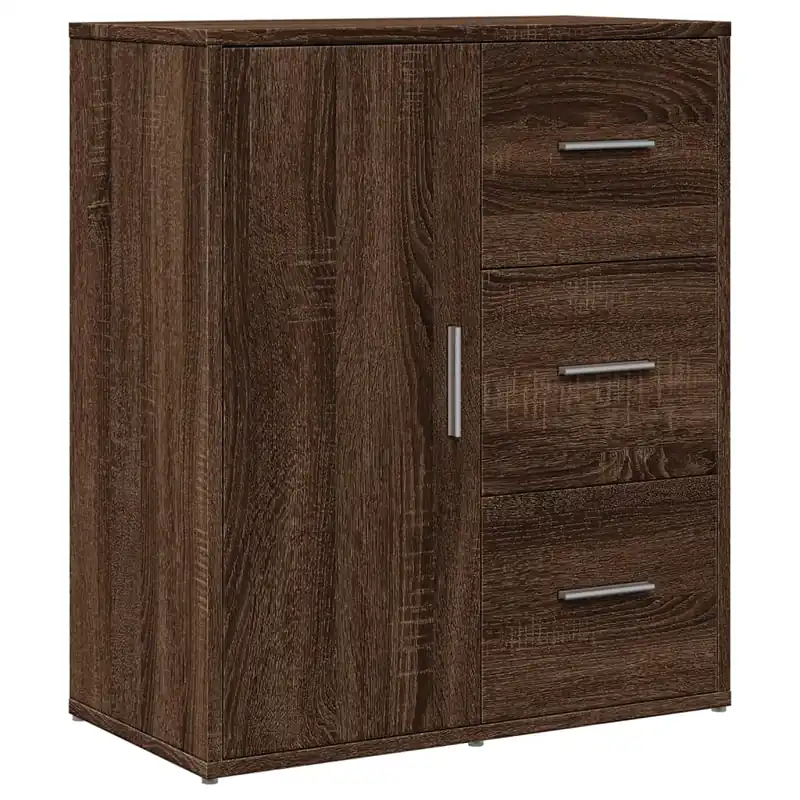 vidaXL Aparador de madera de ingeniería roble Sonoma 60x31x70 cm - Muebles