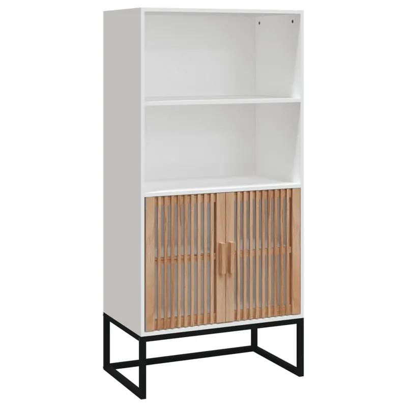 vidaXL Aparador alto madera contrachapada 60x35x125 cm - Muebles