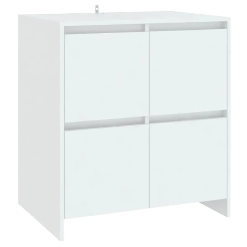 vidaXL Aparador madera contrachapada color roble ahumado 70x41x75 cm - Muebles