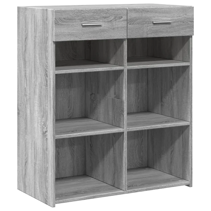 vidaXL Aparador madera de ingeniería blanco 80x42,5x93 cm - Muebles