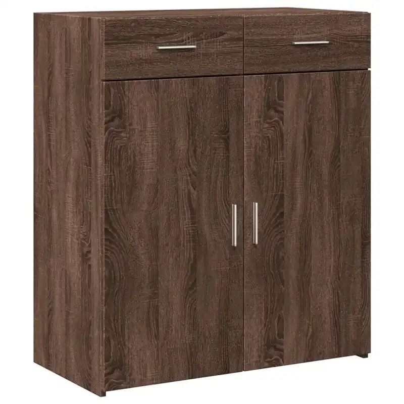 vidaXL Aparador de madera contrachapada roble Sonoma 80x42,5x93 cm - Muebles