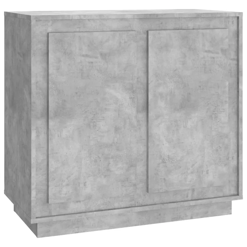 vidaXL Aparador madera contrachapada color roble ahumado 80x34x75 cm - Muebles