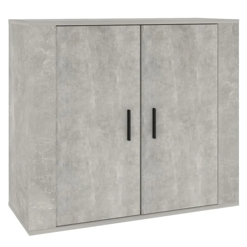 vidaXL Aparador madera de ingeniería roble artesanal 80x33x70 cm - Muebles
