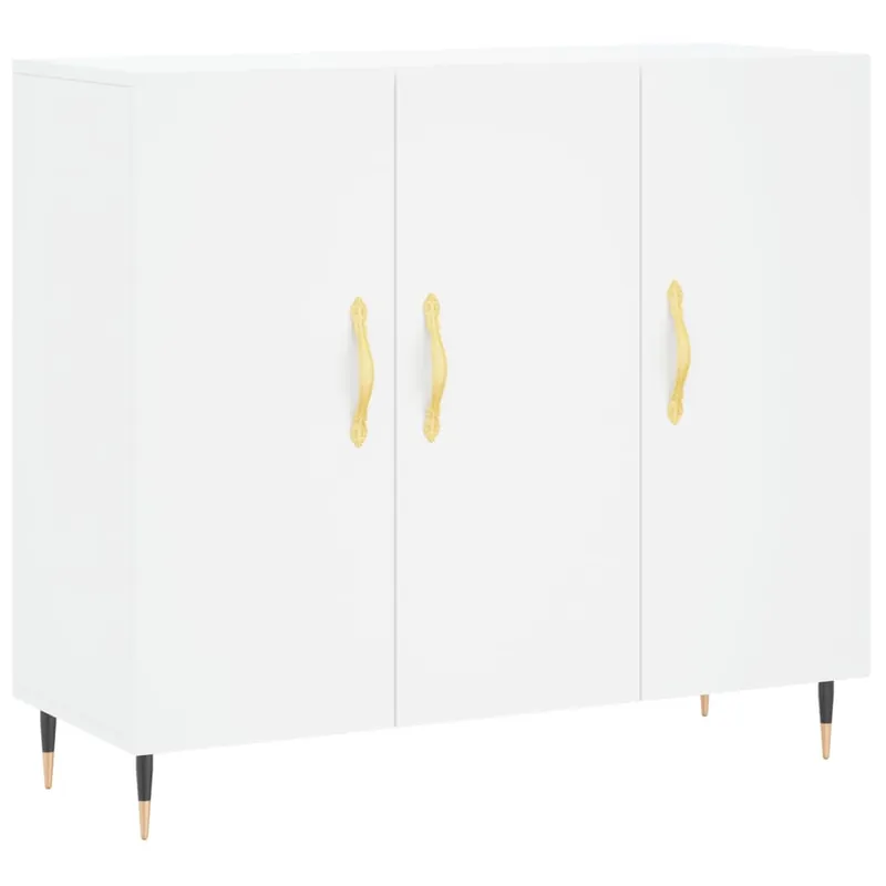 vidaXL Aparador de madera de ingeniería roble Sonoma 90x34x80 cm - Muebles
