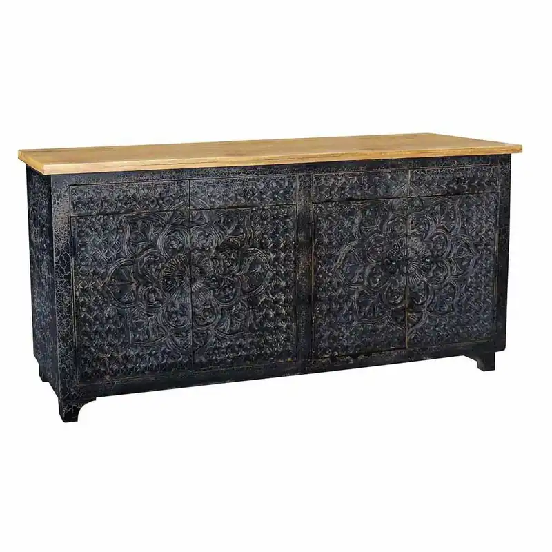 Aparador Alexandra House Living Madera de mango 42 x 92 x 183 cm - Muebles