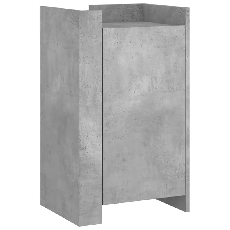 Aparador - Mueble de almacenamiento Roble Negro 45 x 35 x 75 cm es4974