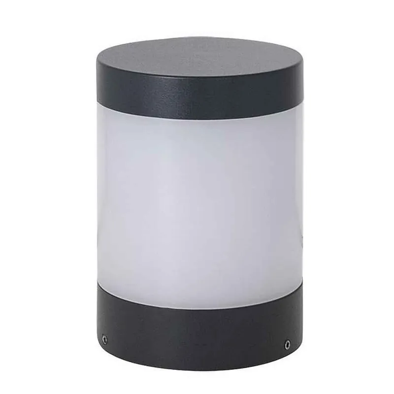aplique de exterior aluminio color gris serie bugio 10cm - Decoración