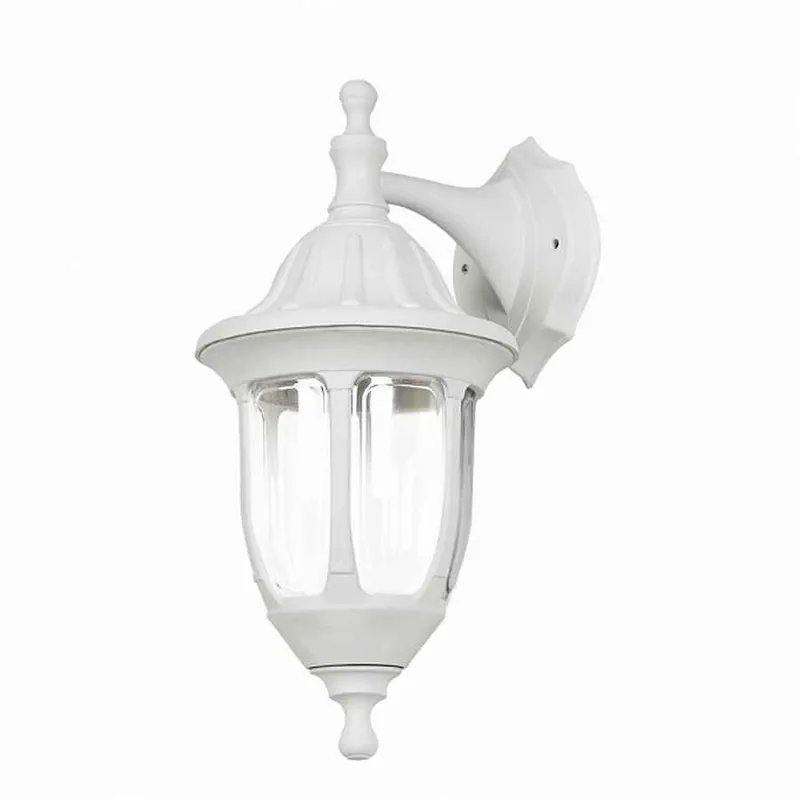 aplique de exterior policarbonato color blanco serie angelica 16.6cm - Decoración