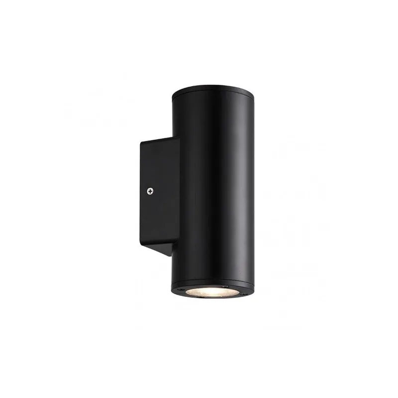 aplique de exterior policarbonato color negro serie yopol 7.6cm - Decoración