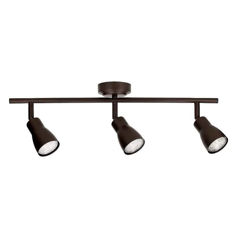 aplique de pared metal color marron serie safran 50cm - Decoración