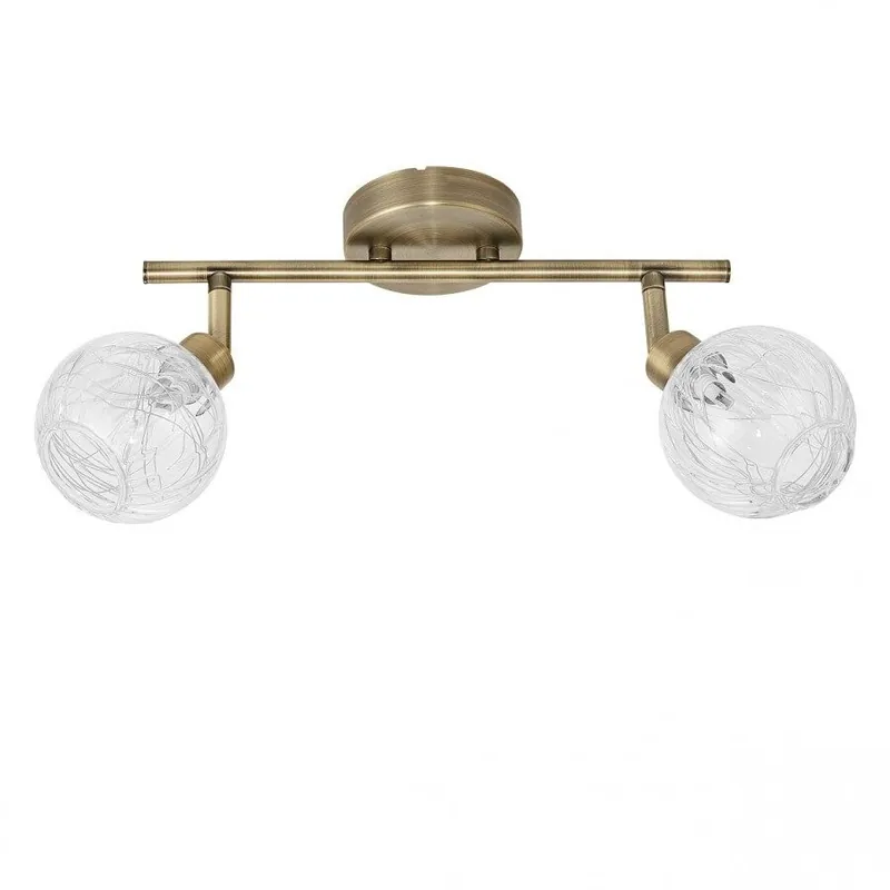 aplique pared metal color dorado serie rolo 40cm - Decoración