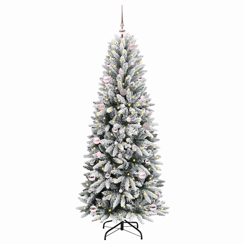 Árbol de Navidad artificial con 150 LED 63 x 63 x 150 cm - Decoración