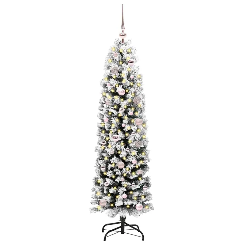 Árbol de Navidad - Árbol navideño artificial Verde 150 cm PVC, Acero y Plástico