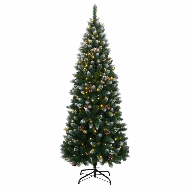 Árbol de Navidad - Árbol navideño artificial con 300 LEDs 240 cm