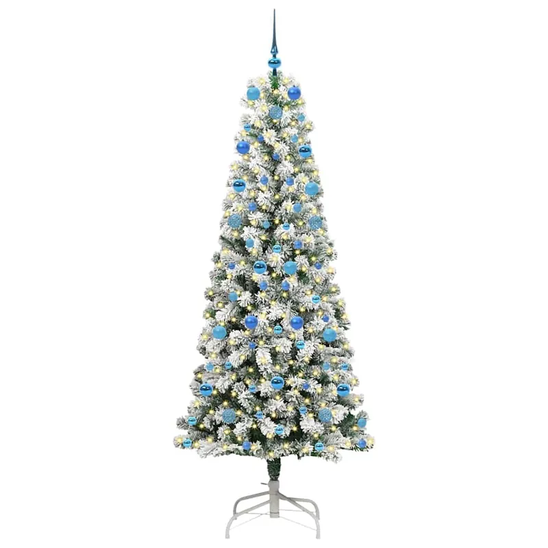 Árbol de Navidad - Árbol navideño artificial con ramas articuladas 210 cm