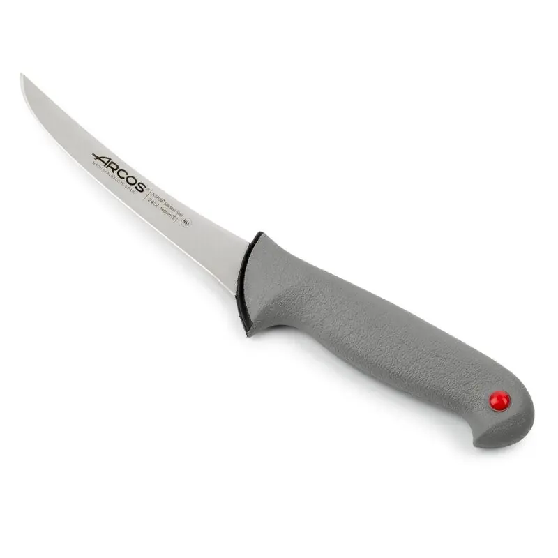 Arcos Cuchillo Deshuesador Colour Prof de hoja fabricada con exclusivo acero inoxidable NITRUM - Cocina