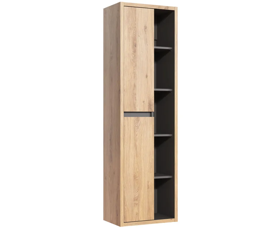 Armario Alto DEVON HC50 2D 50x33x170 Beige - Baño